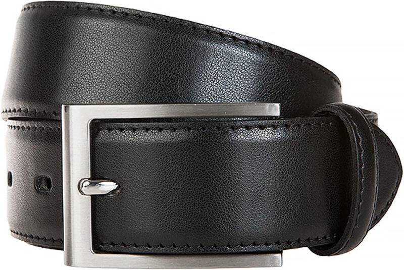 Lloyd - Lloyd Gürtel echt Leder 110cm schwarz an der Schnalle kürzbar Schwarz von Lloyd