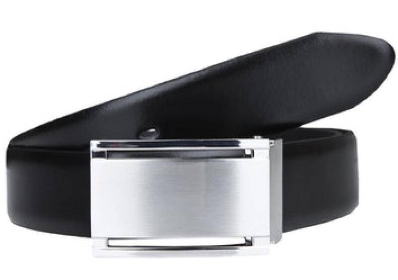 Lloyd - Lloyd Gürtel echt Leder 115cm an der Koppelschließe kürzbar schwarz MADE IN GERMANY Schwarz von Lloyd