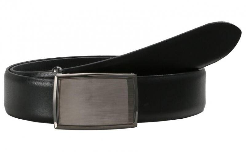 Lloyd - Lloyd Gürtel echt Leder 115cm an der Koppelschließe kürzbar schwarz MADE IN GERMANY Schwarz von Lloyd