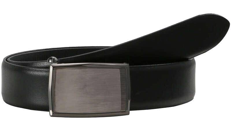 Lloyd - Lloyd Gürtel echt Leder 120cm an der Koppelschließe kürzbar schwarz MADE IN GERMANY Schwarz von Lloyd