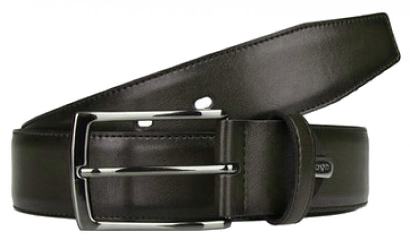 Lloyd - Lloyd Gürtel echt Leder 125cm an der Schließe kürzbar schwarz MADE IN GERMANY Schwarz von Lloyd