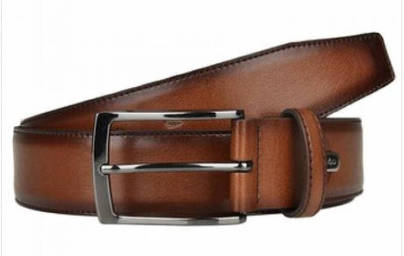 Lloyd - Lloyd Gürtel echt Leder 130cm an der Schließe kürzbar cognac MADE IN GERMANY Braun von Lloyd