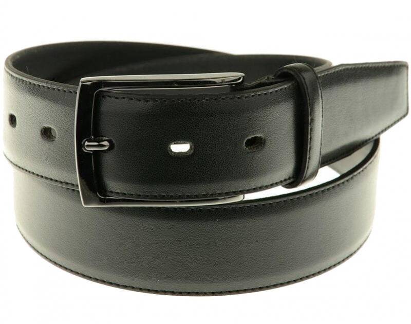 Lloyd - Lloyd Gürtel echt Leder 140cm an der Schließe kürzbar schwarz MADE IN GERMANY Schwarz von Lloyd