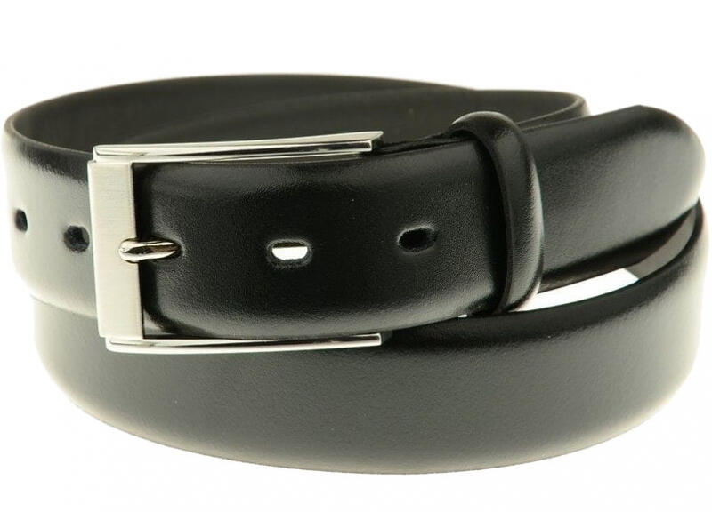 Lloyd - Lloyd Gürtel echt Leder 140cm black an der Schnalle kürzbar Schwarz von Lloyd