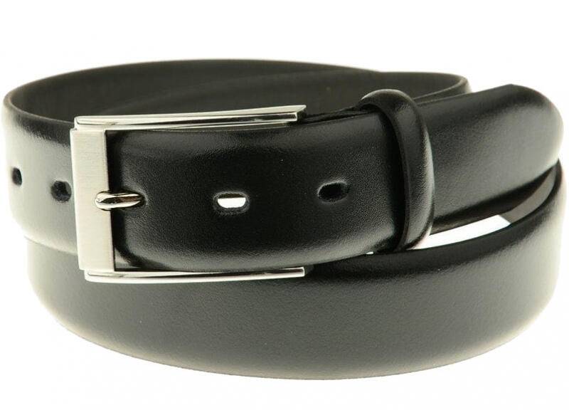 Lloyd - Lloyd Gürtel echt Leder 140cm black an der Schnalle kürzbar Schwarz von Lloyd