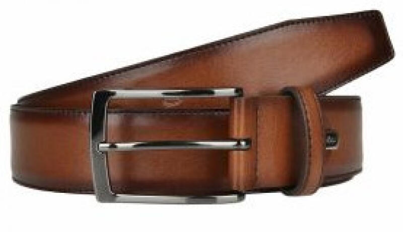 Lloyd - Lloyd Gürtel echt Leder 95cm an der Schließe kürzbar cognac MADE IN GERMANY Braun von Lloyd