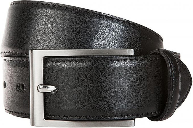 Lloyd - Lloyd Gürtel echt Leder 95cm schwarz an der Schnalle kürzbar Schwarz von Lloyd