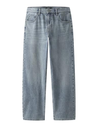 Lmtd Herren Nlmbex DNM R Lc Extra Loose Pant, Light Blue Denim, 146 Lmtd Herren Nlmbex DNM R Lc Extra Loose Pant, Light Blue Denim, 146 von Lmtd