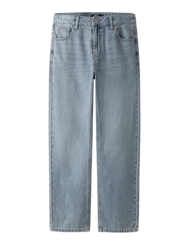 Lmtd Herren Nlmbex DNM R Straight Pant Noos, Vintage Light Blue Denim, 176 von Lmtd