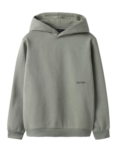 Lmtd Herren Nlmbrav Ls Bru Sweat W. Hood, Shadow, 158-164 von Lmtd