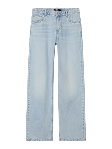 Lmtd Herren Nlmkim DNM Loose Pant Noos, Light Blue Denim, 140 von Lmtd