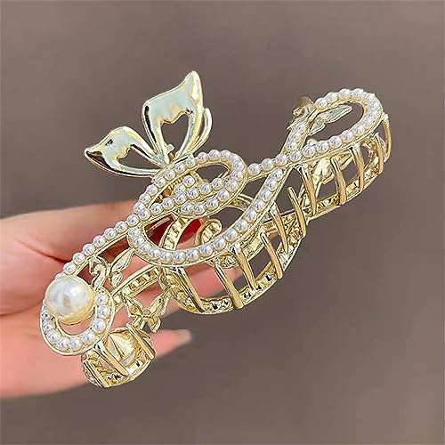 Frauen Quaste Haar Klaue Diamant Kette Elegante Clip Haarspange Kopfschmuck Haarnadel Frauen Mädchen Haar Zubehör von Lmtossey