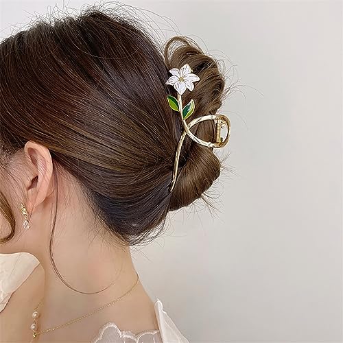 Maiglöckchen Haarklammern für Frauen Haarspange Haarschmuck Kopfbedeckung von Lmtossey