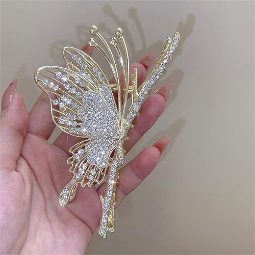 Retro Diamant Haar Klaue Damen Haarspange Für Mädchen Haar Clip Kopfschmuck Haar Zubehör von Lmtossey