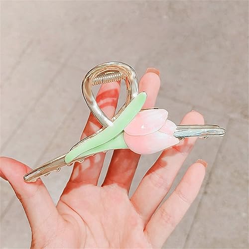 Sommer Tulpe greifen Clip Haarspange weibliche Haarspange Hinterkopf greifen Haarspange Haarschmuck von Lmtossey