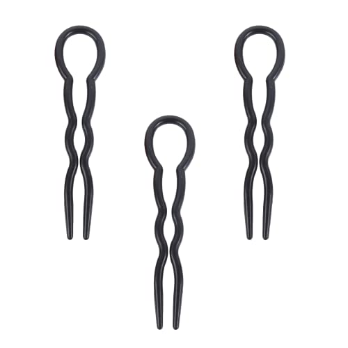 Damen Haarnadeln - 3 Stück Uförmige Haar Pins, Schlichte Haarnadeln für Haarstyling von Lmyzcbzl