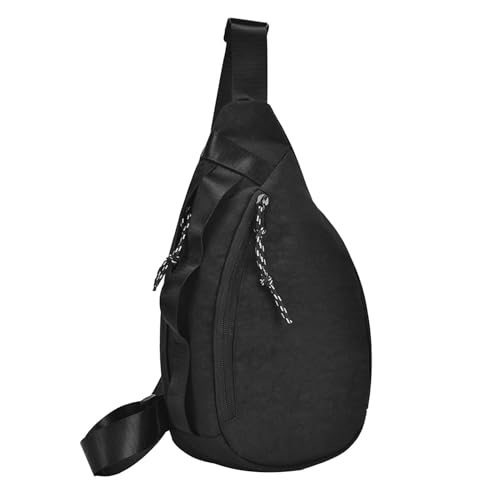 Lnhgh Frauen Fanny Pack, Herren Umhängetasche - Einstellbare Gurte Multipocket Running Chest Pack,Reisegürtelbeutel, Modemessengertasche für das Reisencamping von Lnhgh