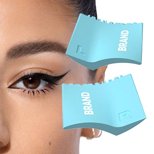 Lnhgh Silikon-Eyeliner-Stempel - Silikon-Eyeliner-Wimpernwerkzeug - Silikon-Augen-Make-up-Werkzeug, untere Wimpern für Make-up-Anfängerinnen von Lnhgh