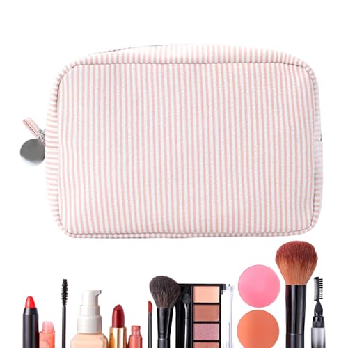 Lnhgh Travel Makeup Bag | Leichter Makeup Etui Halter | Tragbares Ästhetisches Reiseetui Mit Reißverschluss Für Damen Camping Fitness Outdoor Lnhgh Travel Makeup Bag | Leichter Makeup Etui Halter | Tragbares Ästhetisches Reiseetui Mit Reißverschluss Für Damen Camping Fitness Outdoor von Lnhgh