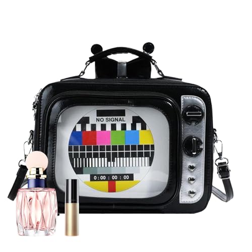 Lnhgh Umhängetasche,Fernsehform Schultertasche - Stylisch Multifunktional Leicht Für Unterwegs Reisen Studio Zuhause Frauen Pendeln Mädchen Alltag von Lnhgh