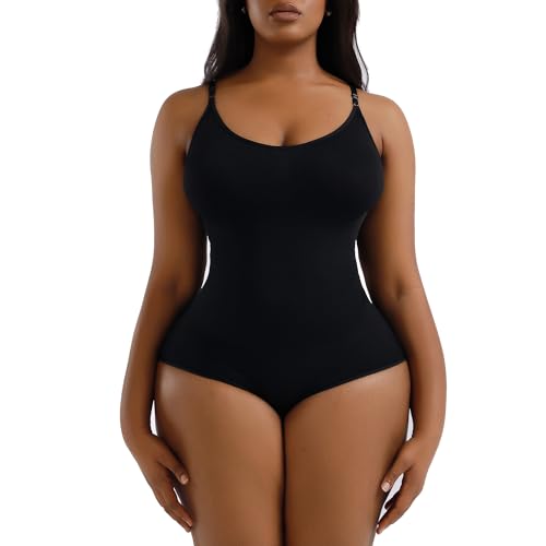 Lnmyic Shapewear Damen Bauchweg Body Shaper Mit Verstellbarem Schultergurt - Neues Upgrade Bodysuit Für Effektives Shaping Lnmyic Shapewear Damen Bauchweg Body Shaper Mit Verstellbarem Schultergurt - Neues Upgrade Bodysuit Für Effektives Shaping von Lnmyic