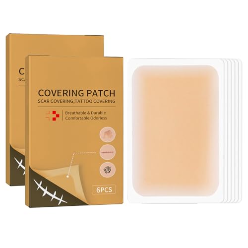 2 Stück Tattoo Abdeckung Tattoo Cover Up Pflaster, Silikon Narbenblätter, Tattoo Deck-Up-Patch Wasserdichtes Tattoo Cover-Up Tape, Geeignet Zum Abdecken Von Tätowierungen Muttermalen Narben 2 Stück Tattoo Abdeckung Tattoo Cover Up Pflaster, Silikon Narbenblätter, Tattoo Deck-Up-Patch Wasserdichtes Tattoo Cover-Up Tape, Geeignet Zum Abdecken Von Tätowierungen Muttermalen Narben von Lnwaci