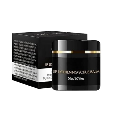 Lips Pink Fresh Fast Lightening Bleaching Cream 20g, Lip Lightening Scrub Balm Fade Dull Lips Moisturizing Reduce Pigmentation Anti-Cracking Hyaluronic Acid Brighten Black Lips von Lnwaci