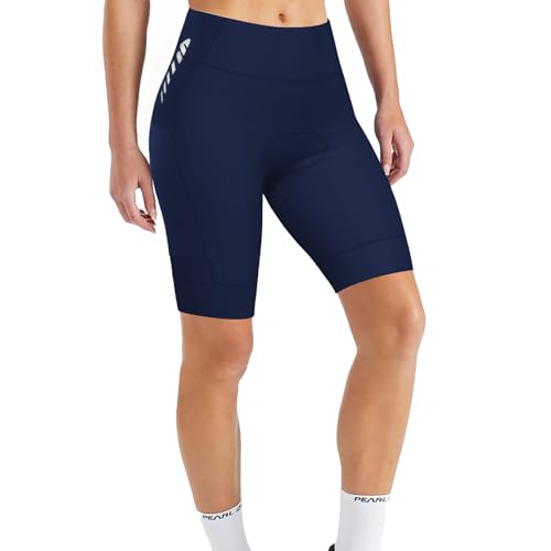 Lo.gas Damen Radhose Kurz Gepolstert Mit Tasche, Radlerhose Gefüttert Blau XXL von Lo.gas
