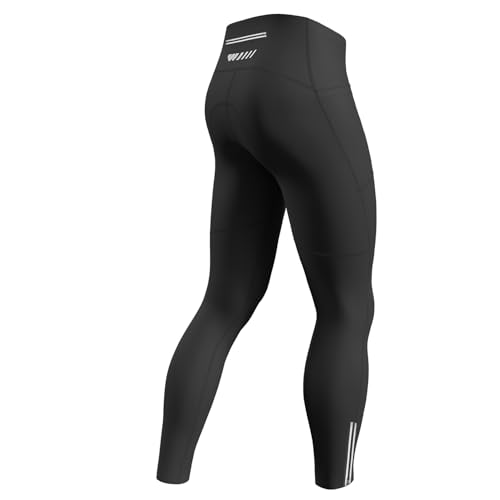 Lo.gas Fahrradhose Herren Lang Gepolstert,Radhose Radlerhose Atmungsaktive Schnelltrocknende Leggings mit 2 Seitentaschen und 1 Reißverschlusstasche Reflektorstreifen-Schwarz-2024-XX-Large Lo.gas Fahrradhose Herren Lang Gepolstert,Radhose Radlerhose Atmungsaktive Schnelltrocknende Leggings mit 2 Seitentaschen und 1 Reißverschlusstasche Reflektorstreifen-Schwarz-2024-XX-Large von Lo.gas
