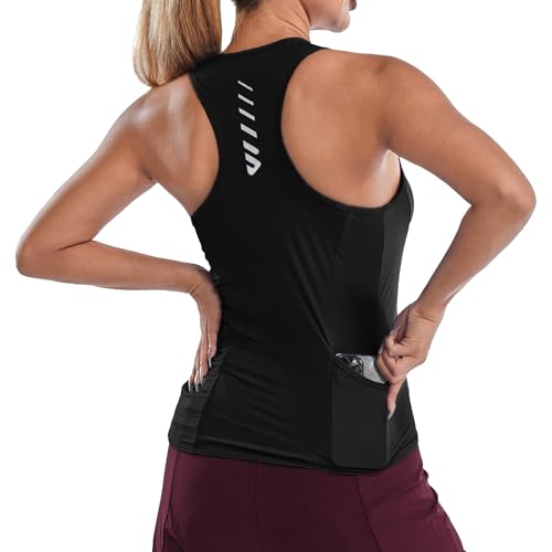logas Sport Top Damen Atmungsaktiv Tanktop Flektierend Radtrikot äRmellos Dehnbar Shirts Für Sport,Yoga,Laufen Tank Sommer Taschen Schwarz1 XXL logas Sport Top Damen Atmungsaktiv Tanktop Flektierend Radtrikot äRmellos Dehnbar Shirts Für Sport,Yoga,Laufen Tank Sommer Taschen Schwarz1 XXL von Lo.gas