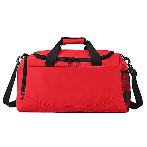 32-l-Sporttasche für Männer und Frauen, Reisetaschen mit Schuhfach und Verstellbarem Riemen, Getrennte Gepäcktaschen für Trocken und Nass,G von LoKori