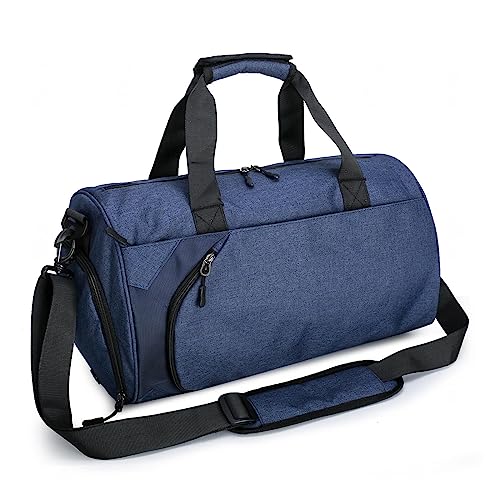 38LSport-Sporttasche, Reisetasche mit Schuhfach, Multifunktionale Fitnesstasche Zum Schwimmen, Yoga, Camping, Wochenend-Übernachtungstaschen für Damen und Herren,B von LoKori