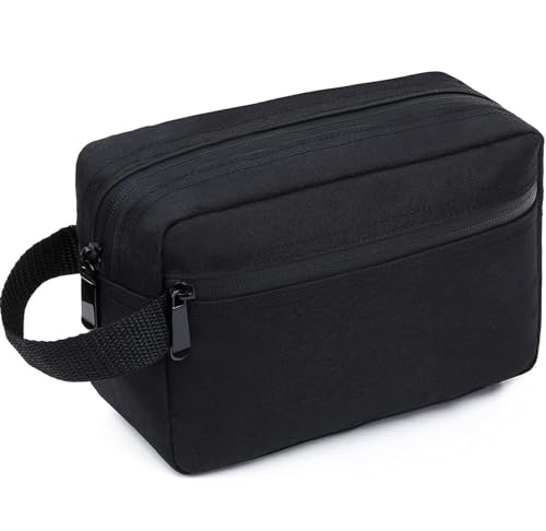 Reise-Kulturbeutel für Damen und Herren, Tragbare Kosmetiktasche, Make-up-Organizer, wasserdichte Make-up-Tasche mit Großem Fassungsvermögen, Multifunktionale Aufbewahrungstasche,A von LoKori