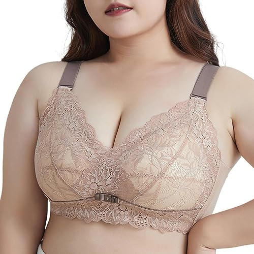 LoRier Frauen Minimizer Wireless BH volle Abdeckung tief V Plus Größe breite Träger Spitze jeden Tag Mesh-BHS LoRier Frauen Minimizer Wireless BH volle Abdeckung tief V Plus Größe breite Träger Spitze jeden Tag Mesh-BHS von LoRier