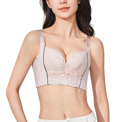 LoriEr Minimizer BHS für Frauen volle Abdeckung Bügel-BHS Plus Größe, Lifting Spitze BH für schwere Brust Pink 70E LoriEr Minimizer BHS für Frauen volle Abdeckung Bügel-BHS Plus Größe, Lifting Spitze BH für schwere Brust Pink 70E von LoRier
