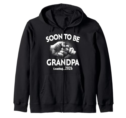 Soon to Be Grandpa 2026 für Herren Wird geladen Kapuzenjacke von Loading Soon to be Grandpa 2026