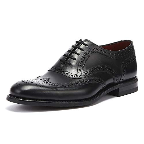 Loake Herren Kerridge Brogue-Schuhe Schuhe Schwarz 42 EU von Loake