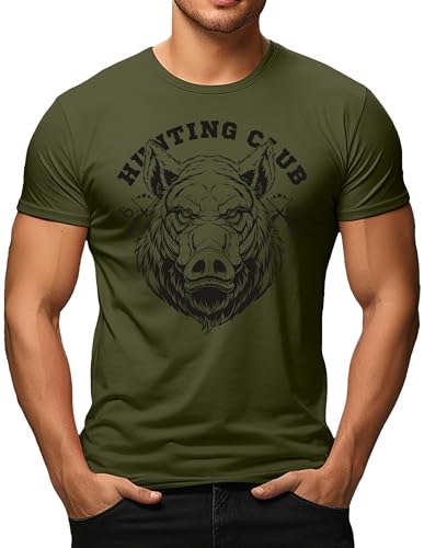 T-Shirt für Jäger T-Shirt: Hunting Club Wildsau T-Shirt für Jäger T-Shirt: Hunting Club Wildsau von LOBO NEGRO