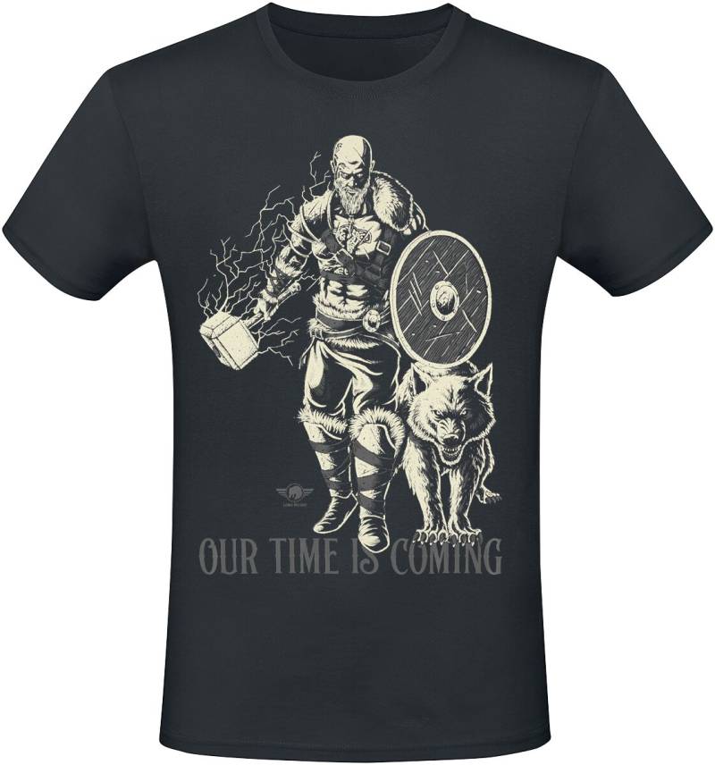 Lobo Negro Our Time Is Coming T-Shirt schwarz in XXL von Lobo Negro