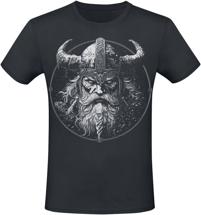 Lobo Negro T-Shirt - Viking King - S bis L - für Männer - Größe S - schwarz Lobo Negro T-Shirt - Viking King - S bis L - für Männer - Größe S - schwarz von Lobo Negro