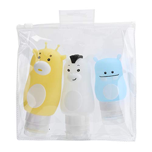 CARTOON ANIMAL SQUEEZE BOTTLE LOTION TRAVEL BOTTLE EMPTY COSMETIC CONTAINER FOR BUSINESS TRIP von Loboo Idea