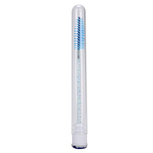 Mascara Applicator Brush Crystal Rod Eyelash Brush Portable Eyebrow Brush Cosmetic Tool for Combing and Brushing Eyelashes and Eyebrows in Pink, Blue, Purple Color Set of 5 (Blue) von Loboo Idea