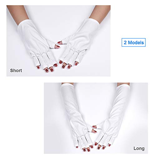 Protection Gloves Fingerless Anti Glove with LED Gel Nail Polish Drying Lamp for Manicure Protection Gloves Fingerless Anti Glove with LED Gel Nail Polish Drying Lamp for Manicure von Loboo Idea