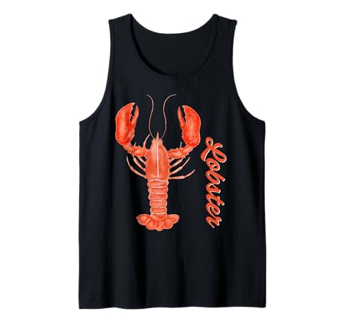 Orange Hummer Grafik Küste Marine Meeresfrüchte Sommer Frauen Tank Top Orange Hummer Grafik Küste Marine Meeresfrüchte Sommer Frauen Tank Top von Lobster Seafood outfit summer marine crayfish Men