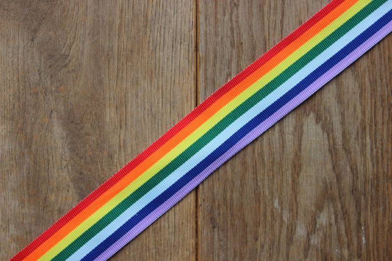 Handgefertigter Rainbow 40mm Verstellbarer Gitarrenstil Taschengurt Handgefertigter Rainbow 40mm Verstellbarer Gitarrenstil Taschengurt von LobsterRocksLondon