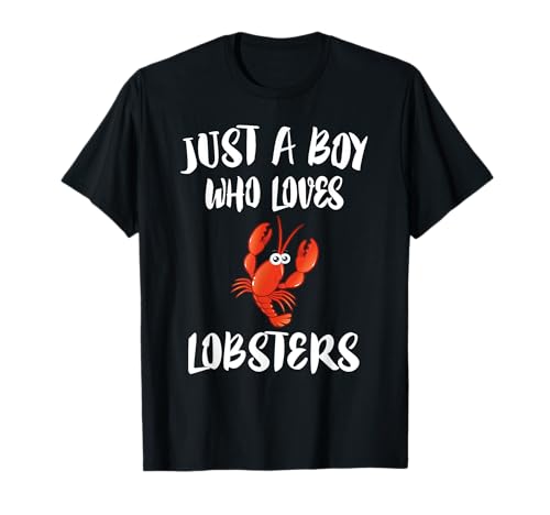 Just A Boy Who Loves Lobsters Animal Gift T-Shirt Just A Boy Who Loves Lobsters Animal Gift T-Shirt von Lobsters Animal Gift
