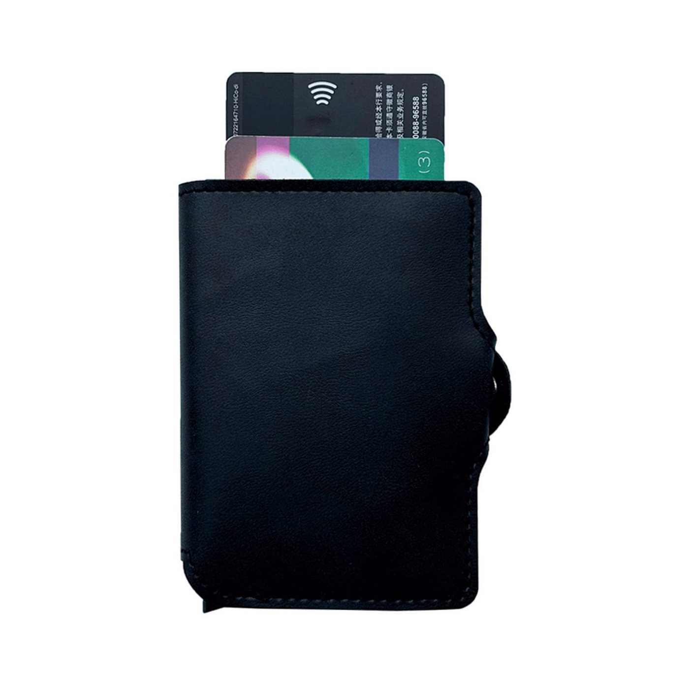 Lobwerk Kartenetui Mini Wallet Slim Wallet Geldbörse Premium Portemonnaie Kartenetui mit von Lobwerk