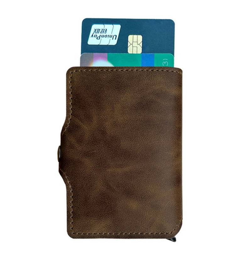 Lobwerk Kartenetui Mini Wallet Slim Wallet Geldbörse Premium Portemonnaie Kartenetui mit von Lobwerk