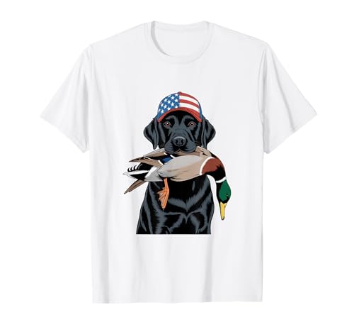 Local Boy Black Lab Hunting Dog Marsh Scene Sunset Vintage T-Shirt von Local Boy Black Lab Hunting Dog Lover Marsh Sunset