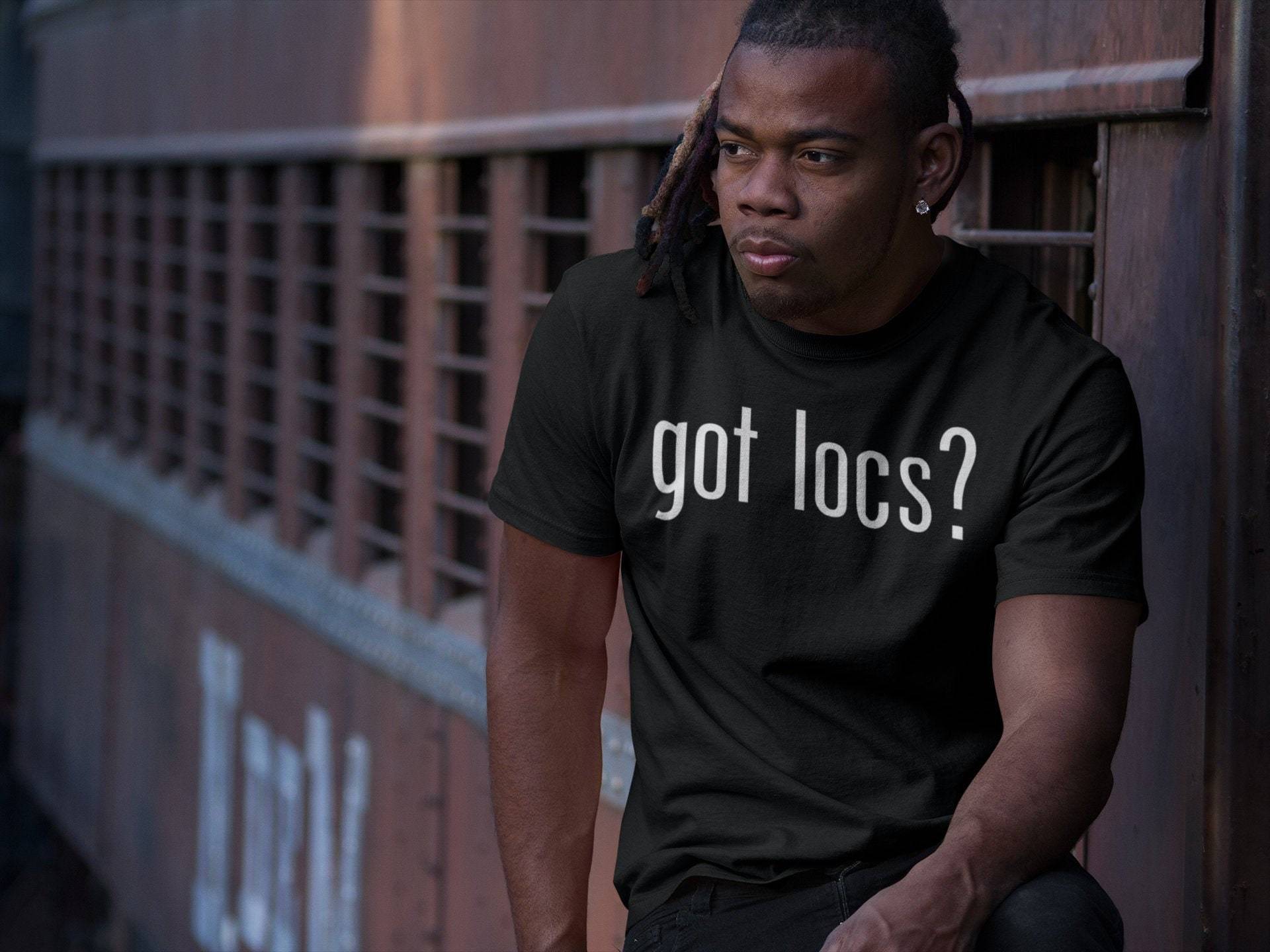 Haben Sie Loks? T-Shirt - Lustiges Dreadlocks Shirt, Naturhaar T-Shirt, Lox Grafik Afrocentric Kleidung, Schwarz Stolz Geschenk, Unisex Lok Shirt von Loccessories